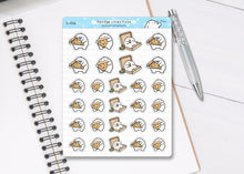 Load image into Gallery viewer, S_026 Squidge Loves Pizza | Squidge Stickers | Planner Stickers