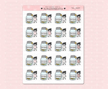 Load image into Gallery viewer, SL_029 Saving Money Jar | Neutral Lottie Stickers | Planner Stickers