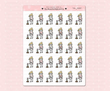 Load image into Gallery viewer, SL_030 Watering Plants | Neutral Lottie Stickers | Planner Stickers