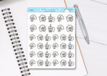 Load image into Gallery viewer, S_040 Squidge Loves Bubble Tea | Squidge Stickers | Planner Stickers