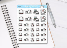 Load image into Gallery viewer, S_075 Squidge Plays PC | Squidge Stickers | Planner Stickers