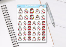 Load image into Gallery viewer, S_084 Squidge Is Feeling Fancy | Squidge Stickers | Planner Stickers