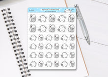 Load image into Gallery viewer, S_120 Squidge Goes Bowling | Squidge Stickers | Planner Stickers