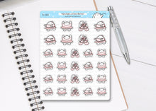 Load image into Gallery viewer, S_123 Squidge Does Ballet | Squidge Stickers | Planner Stickers