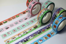 Load image into Gallery viewer, Squidge Love Is In The Air Silver Foil Washi Tape