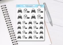 Load image into Gallery viewer, S_144 Squidge Plays Console (Pt. 2) | Squidge Stickers | Planner Stickers