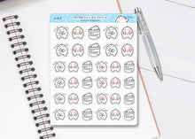 Load image into Gallery viewer, S_148 Squidge Has A Skin Flare Up | Squidge Stickers | Planner Stickers