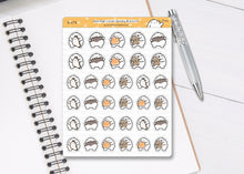Load image into Gallery viewer, S_175 Squidge Loves Spooky Biscuits | Squidge Stickers | Planner Stickers