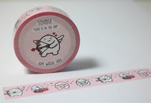 Load image into Gallery viewer, Squidge Love Is In The Air Silver Foil Washi Tape