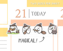 Load image into Gallery viewer, S_180 Squidge as a Witch | Squidge Stickers | Planner Stickers