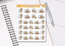 Load image into Gallery viewer, S_181 Squidge Loves Autumn Snacks | Squidge Stickers | Planner Stickers