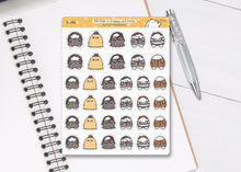Load image into Gallery viewer, S_182 Squidge Is Creepy and Kooky | Squidge Stickers | Planner Stickers