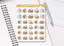 Load image into Gallery viewer, S_184 Squidge Is Pumpkin Obsessed | Squidge Stickers | Planner Stickers