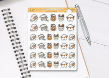 Load image into Gallery viewer, S_187 Squidge Loves Trick or Treating | Squidge Stickers | Planner Stickers