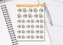 Load image into Gallery viewer, S_189 Squidge Loves Pumpkin Spice | Squidge Stickers | Planner Stickers