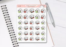 Load image into Gallery viewer, S_193 Squidge Loves Hot Chocolate | Squidge Stickers | Planner Stickers