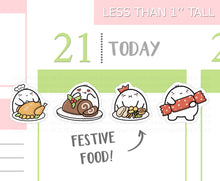 Load image into Gallery viewer, S_211 Squidge Loves Festive Dinner | Squidge Stickers | Planner Stickers