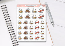 Load image into Gallery viewer, S_211 Squidge Loves Festive Dinner | Squidge Stickers | Planner Stickers