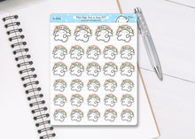 Load image into Gallery viewer, S_226 Squidge Has a Day Off | Squidge Stickers | Planner Stickers