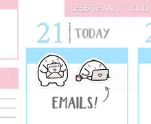 Load image into Gallery viewer, S_228 Squidge Does Emails | Squidge Stickers | Planner Stickers