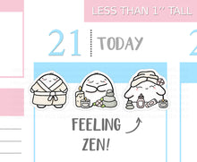 Load image into Gallery viewer, S_234 Squidge is Feeling Zen | Squidge Stickers | Planner Stickers