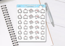 Load image into Gallery viewer, S_239 Squidge Loves Snowy Activities | Squidge Stickers | Planner Stickers