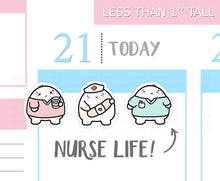 Load image into Gallery viewer, S_242 Squidge as a Nurse | Squidge Stickers | Planner Stickers