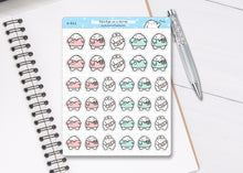 Load image into Gallery viewer, S_242 Squidge as a Nurse | Squidge Stickers | Planner Stickers