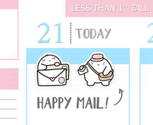 Load image into Gallery viewer, S_245 Squidge Gets Mail | Squidge Stickers | Planner Stickers
