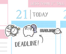 Load image into Gallery viewer, S_252 Squidge Has Deadlines | Squidge Stickers | Planner Stickers