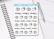 Load image into Gallery viewer, S_252 Squidge Has Deadlines | Squidge Stickers | Planner Stickers