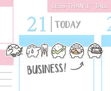 Load image into Gallery viewer, S_253 Squidge in Business | Squidge Stickers | Planner Stickers