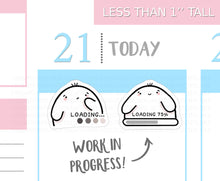 Load image into Gallery viewer, S_265 Squidge - Work in Progress | Squidge Stickers | Planner Stickers
