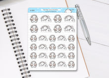 Load image into Gallery viewer, S_269 Squidge Visits Grandma | Squidge Stickers | Planner Stickers