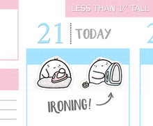 Load image into Gallery viewer, S_271 Squidge Does Ironing | Squidge Stickers | Planner Stickers