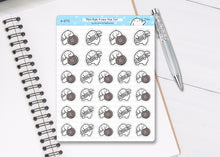 Load image into Gallery viewer, S_273 Squidge Fixes the Car | Squidge Stickers | Planner Stickers