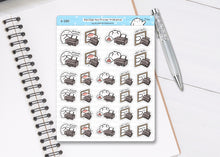 Load image into Gallery viewer, S_280 Squidge Has Printer Problems | Squidge Stickers | Planner Stickers