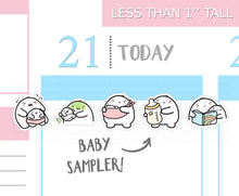 Load image into Gallery viewer, S_286 Squidge Looks After Baby Sampler | Squidge Stickers | Planner Stickers