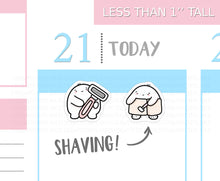 Load image into Gallery viewer, S_287 Squidge Loves Shaving | Squidge Stickers | Planner Stickers