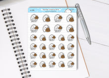 Load image into Gallery viewer, S_289 Squidge is Feelin' Pooped | Squidge Stickers | Planner Stickers