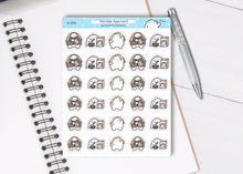 Load image into Gallery viewer, S_291 Squidge Dyes Hair | Squidge Stickers | Planner Stickers