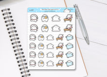 Load image into Gallery viewer, S_297 Squidge Does Gymnastics | Squidge Stickers | Planner Stickers