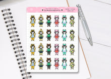 Load image into Gallery viewer, L_001 AC Character Dress Up | Lottie Stickers | Planner Stickers