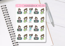 Load image into Gallery viewer, L_002 AC Let's Play! | Lottie Stickers | Planner Stickers
