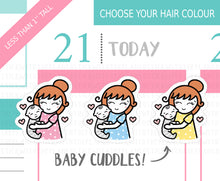 Load image into Gallery viewer, L_003 Baby Cuddles | Lottie Stickers | Planner Stickers