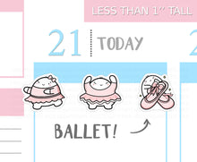 Load image into Gallery viewer, S_123 Squidge Does Ballet | Squidge Stickers | Planner Stickers