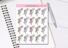 Load image into Gallery viewer, L_033 Mouse Balloons | Lottie Stickers | Planner Stickers