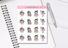 Load image into Gallery viewer, L_011 Birthday | Lottie Stickers | Planner Stickers