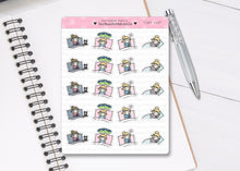Load image into Gallery viewer, L_180 Can't Sleep! | Lottie Stickers | Planner Stickers