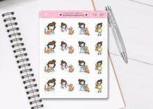 Load image into Gallery viewer, L_015 Cat Care | Lottie Stickers | Planner Stickers